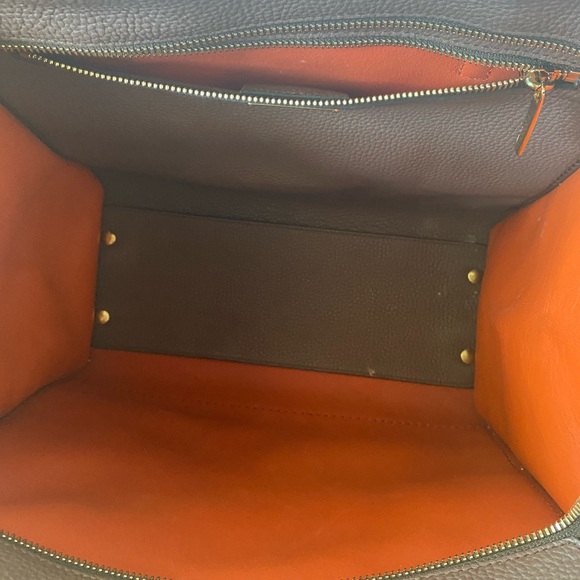 Salvatore Ferragamo brown handbag, used once - Picture 2 of 3